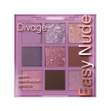 Divage Палетка теней для век Easy Nude Plum eyeshadow palette